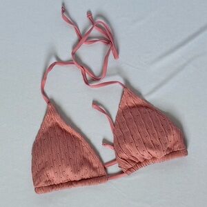 Women’s Pink Bikini Top. Size L.